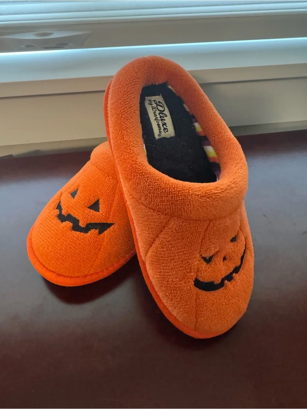 Dear foams Orange Pumpkin Kids Slippers